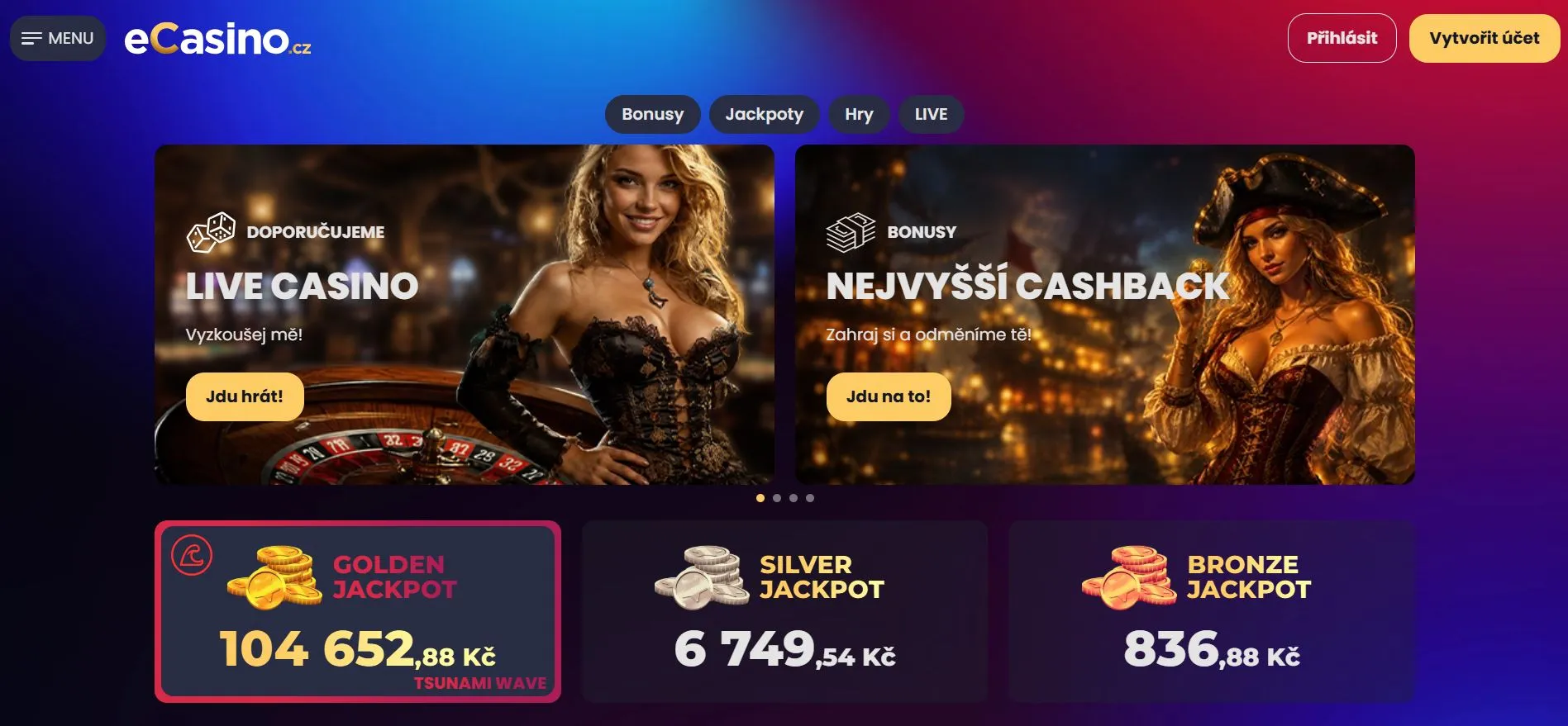 nové české online casino eCasino
